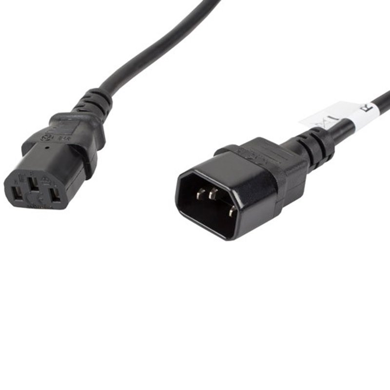 LANBERG POWER CABLE EXTENSION C13->C14 5M LANBERG POWER CABLE EXTENSION C13->C14 5M