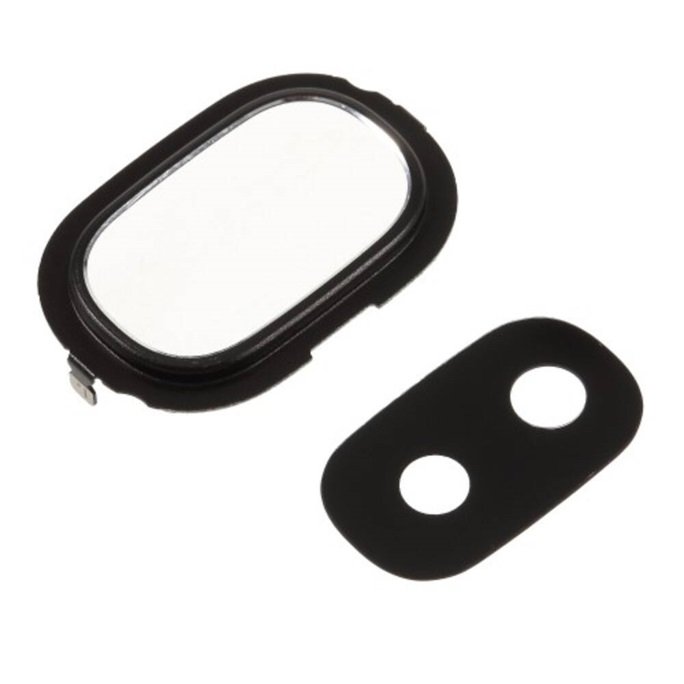 For Samsung Galaxy J4 2018 (SM-J400) Rear Facing Camera Lens And Bezel Black