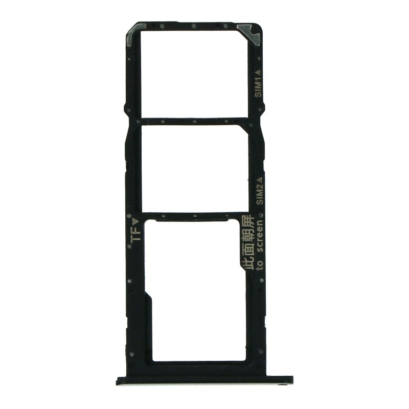 Υποδοχή Κάρτας Sim / SIM Card Tray for Huawei Y6p/Honor 9A Dual Card Version Black