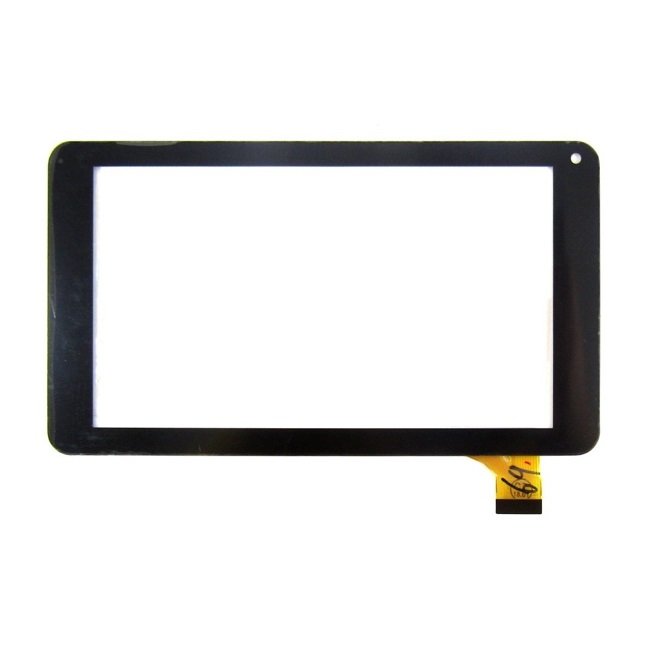 Οθόνη αφής για Tablet 7 inch με κωδικό καλωδιοταινίας QCY-FPC-07045V08 Black