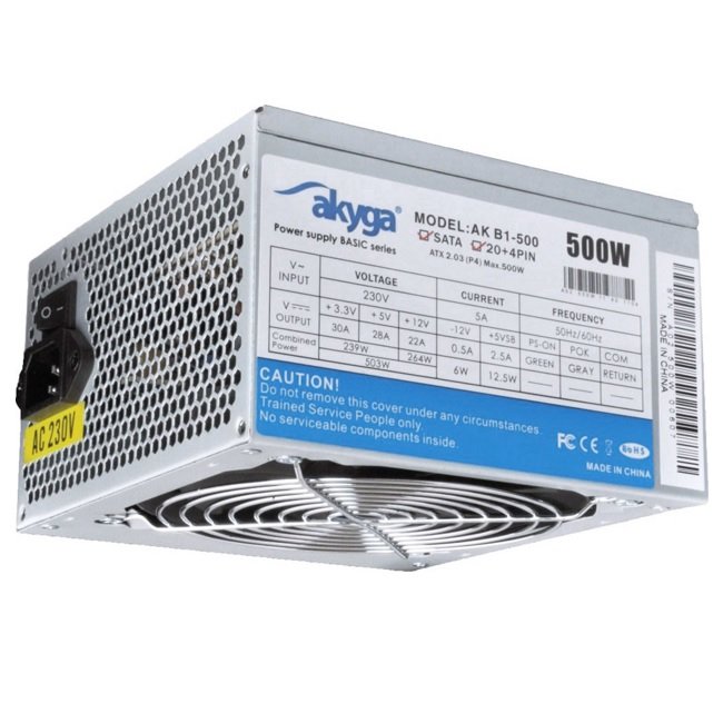 Akyga AK-B1-500 power supply unit 500W ATX