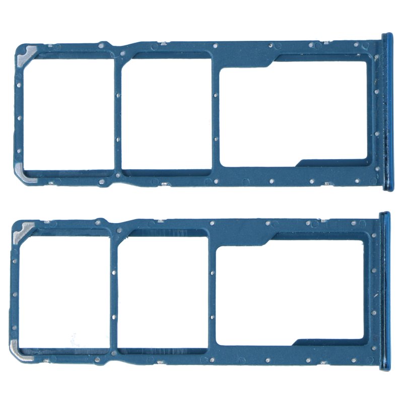 Υποδοχή Κάρτας Sim / SIM Card Tray for Huawei Y9 2019 Dual Card Version Blue