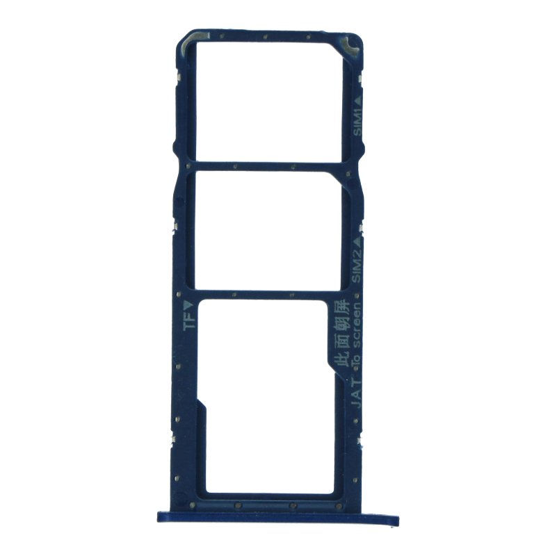 Υποδοχή Κάρτας Sim / SIM Card Tray for Huawei Honor 8A/Y6 Pro (2019)/Y6 (2019) Blue
