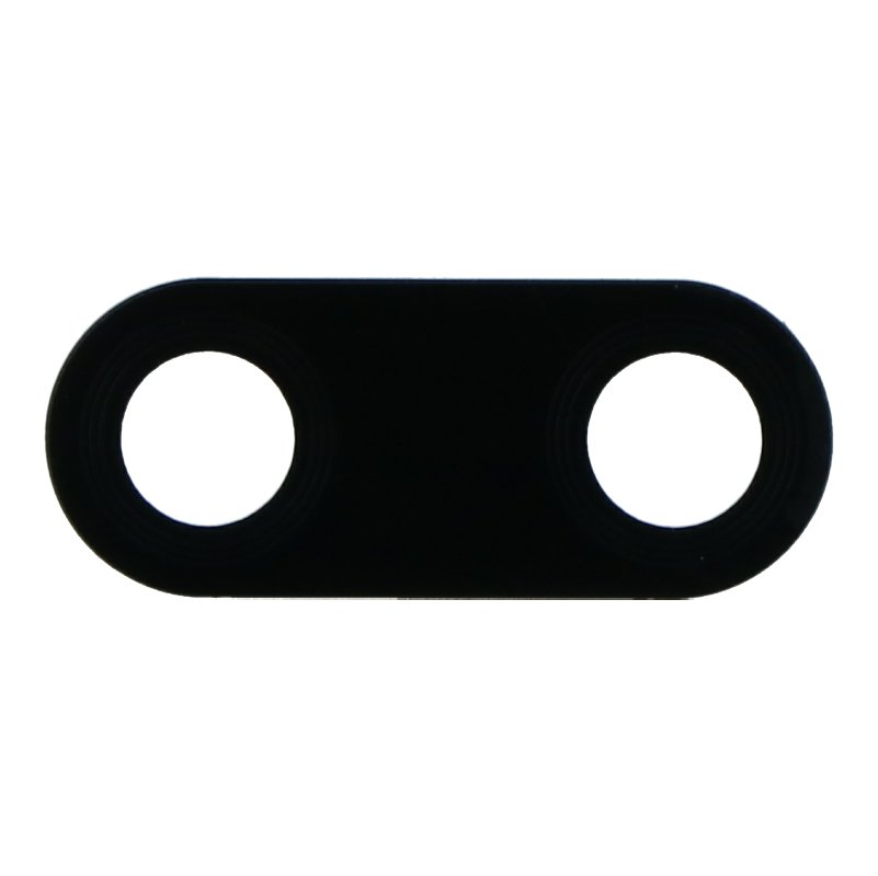 Τζαμάκι Πίσω Κάμερας / Back Camera Lens for Huawei Y9 2019 Black