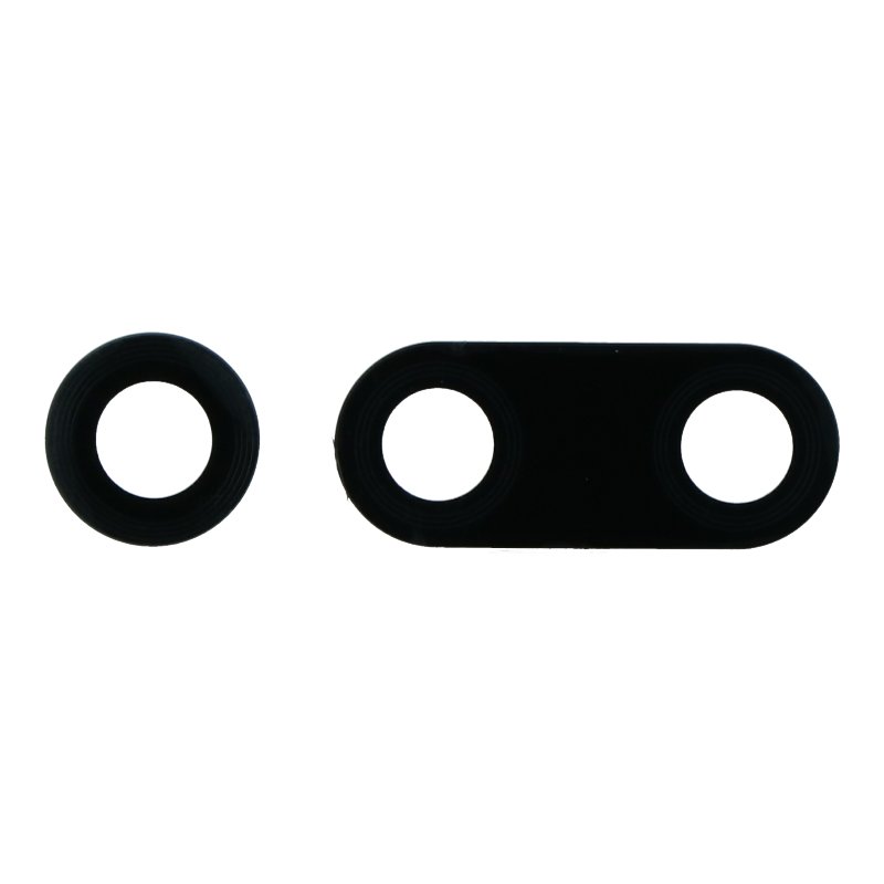 Τζαμάκι Κάμερας / Back Camera Lens for Huawei Y9 Prime 2019/P Smart+ 2019 Black Set