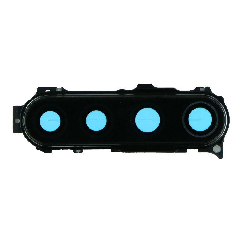 Τζαμάκι Κάμερας με Πλαίσιο / Back Camera Lens and Bezel for Xiaomi Redmi Note 8 Black