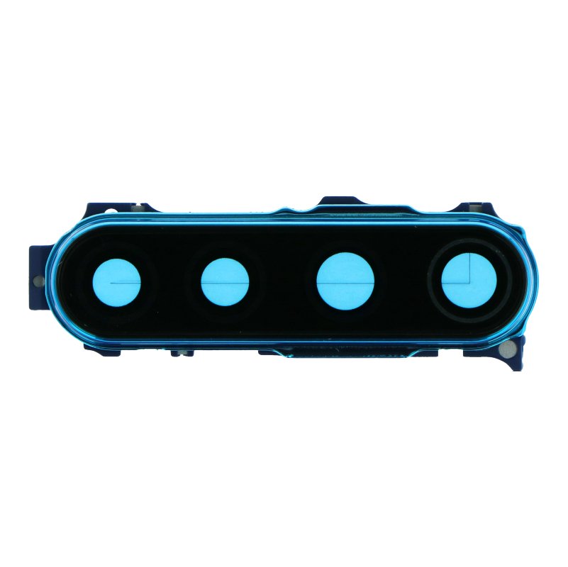 Τζαμάκι Κάμερας με Πλαίσιο / Back Camera Lens and Bezel for Xiaomi Redmi Note 8 Blue
