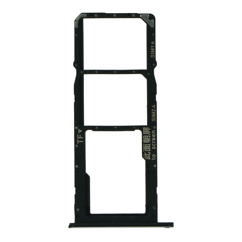 Υποδοχή Κάρτας Sim / SIM Card Tray for Huawei Y6p/Honor 9A Dual Card Version Black
