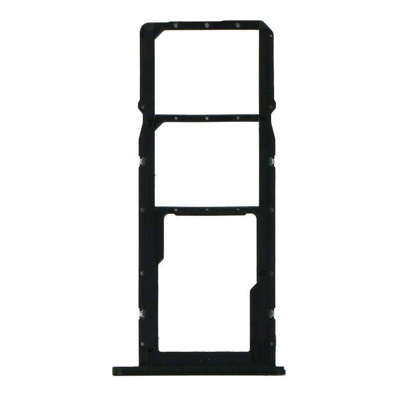 Υποδοχή Κάρτας Sim / SIM Card Tray for Huawei Y6p/Honor 9A Dual Card Version Black
