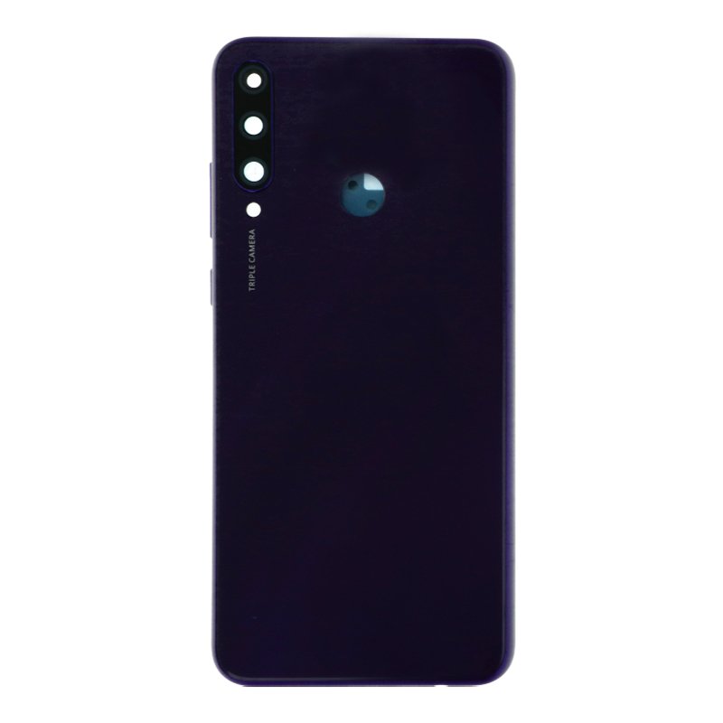 Καπάκι Μπαταρίας / Battery Door + Back Camera Lens and Bezel for Huawei Y6p Purple