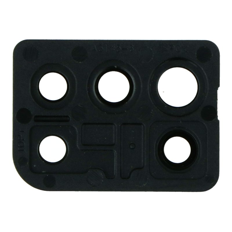 Τζαμάκι Κάμερας με Πλαίσιο / Back Camera Lens and Bezel for Samsung Galaxy A31 Black