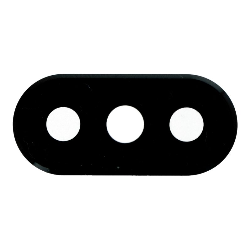 Τζαμάκι Κάμερας με Πλαίσο / Back Camera Lens and Bezel for Xiaomi Redmi Note 6 Pro Black