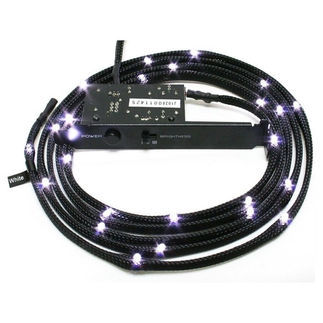 Led Strip NZXT Sleeved LED Kit 1m White CB-LED10-WT