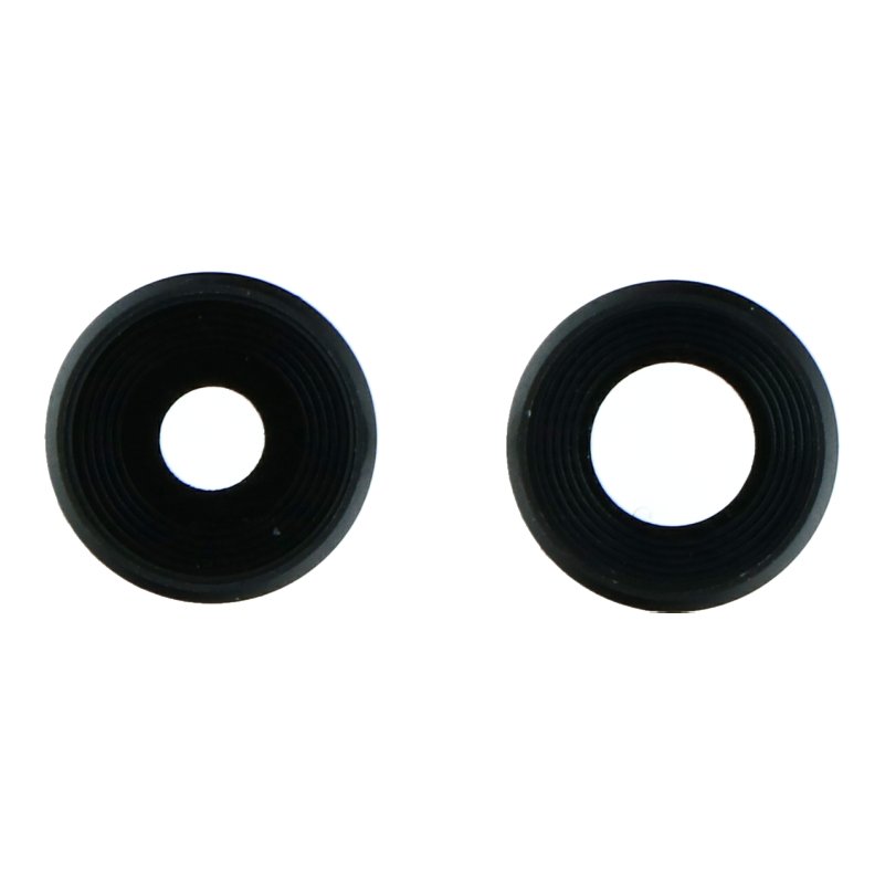 Τζαμάκι Επισκευής Κάμερας με Πλαίσιο / Back Camera Lens and Bezel for Huawei Mate 20 Lite Black