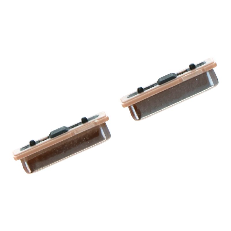 Πλαϊνά Κουμπιά / Side Keys for Samsung Galaxy A7 (2018) Gold 2pcs in one set