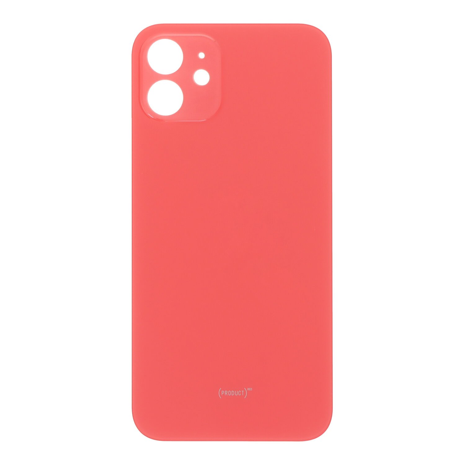 Καπάκι Μπαταρίας / Battery Door for iPhone 12 Large Phase Hole Red