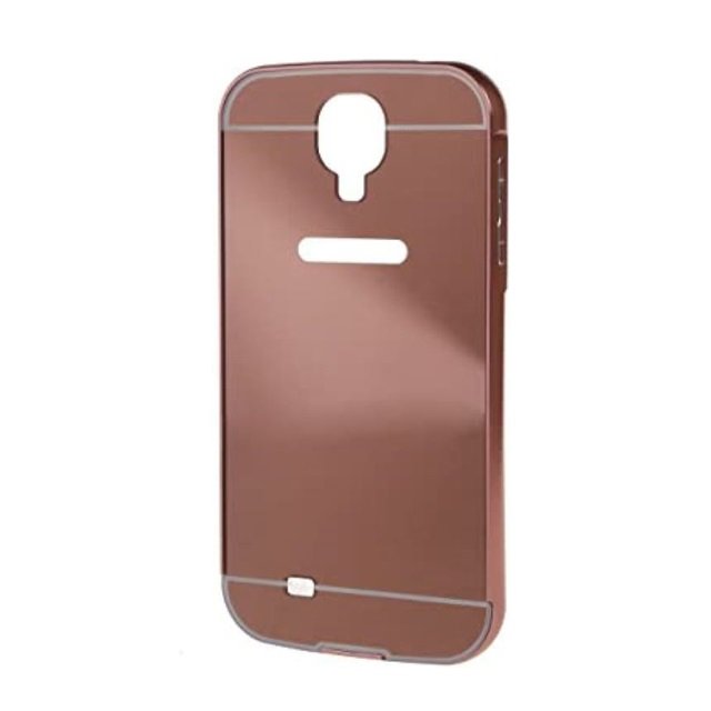 Aluminum Mirror Case For Motorola Moto G4 Ρόζ Χρυσό
