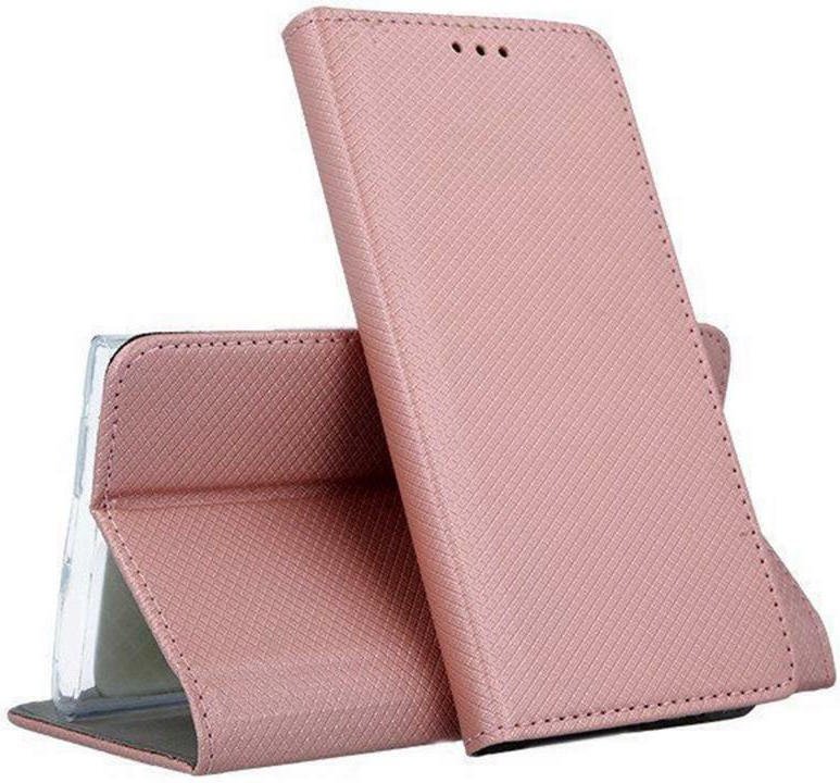 Smart Magnet Case For Samsung A72 4G / A72 5G Rose Gold