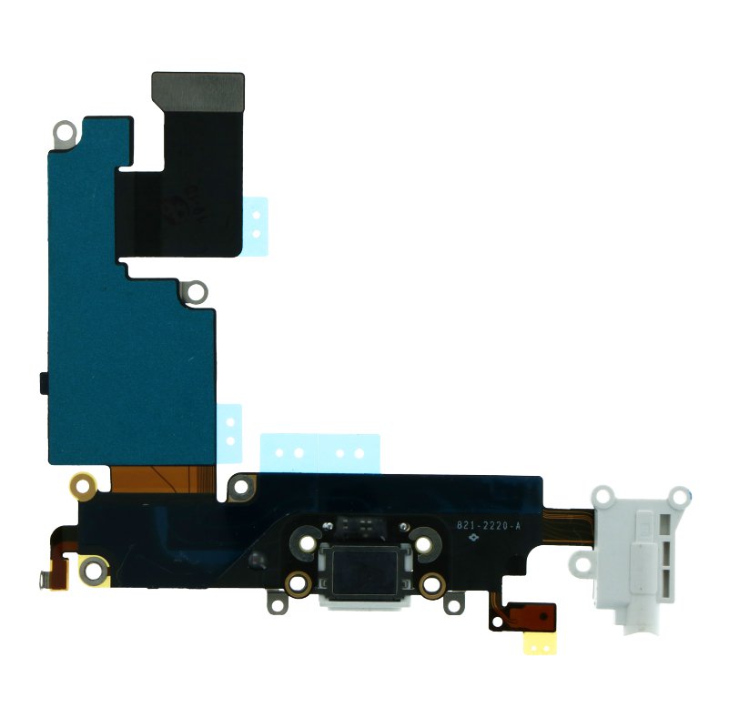 Υποδοχή Φόρτισης / Charging Port Flex Cable for iPhone 6 Plus White