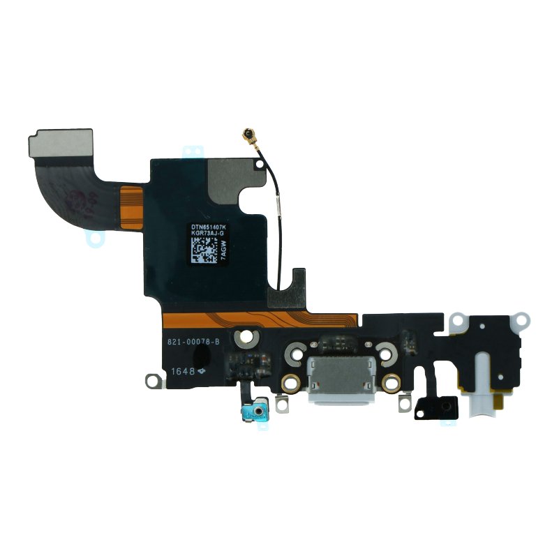 Υποδοχή Φόρτισης / Charging Port Flex Cable for iPhone 6S Light Gray