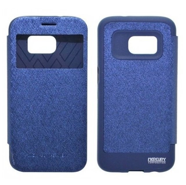 Goospery Wow Bumber View Case For Samsung Galaxy S7 Edge Blue Goospery Wow Bumber View Case For Samsung Galaxy S7 Edge Blue