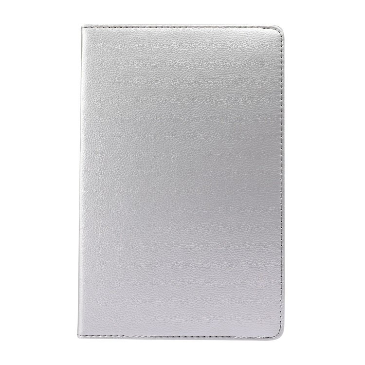 Litchi Texture Horizontal Flip 360 Degrees Rotation Leather Case for Huawei MediaPad M5 10.8 inch White
