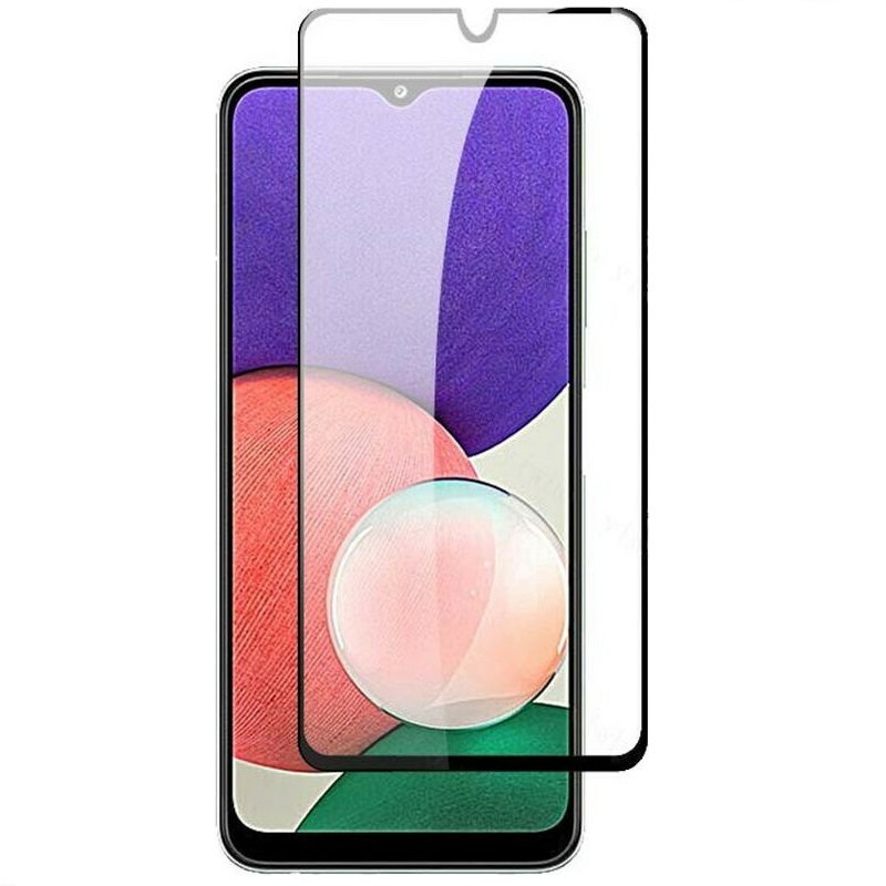Tempered glass Full for Samsung Galaxy A22 4G Black Frame