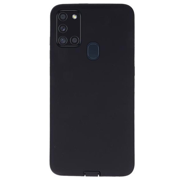 Defender Smooth Case for Samsung Galaxy A21s Black