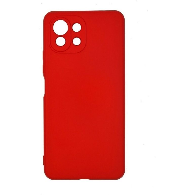 Silicon case for Xiaomi Mi 11 Lite 4G / 11 Lite 5G Red