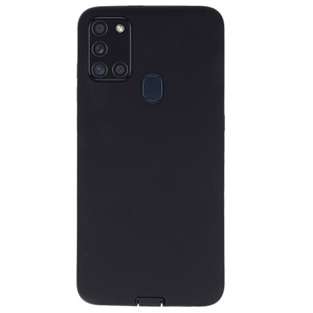 Defender Smooth Case for Samsung Galaxy A21s Black Defender Smooth Case for Samsung Galaxy A21s Black