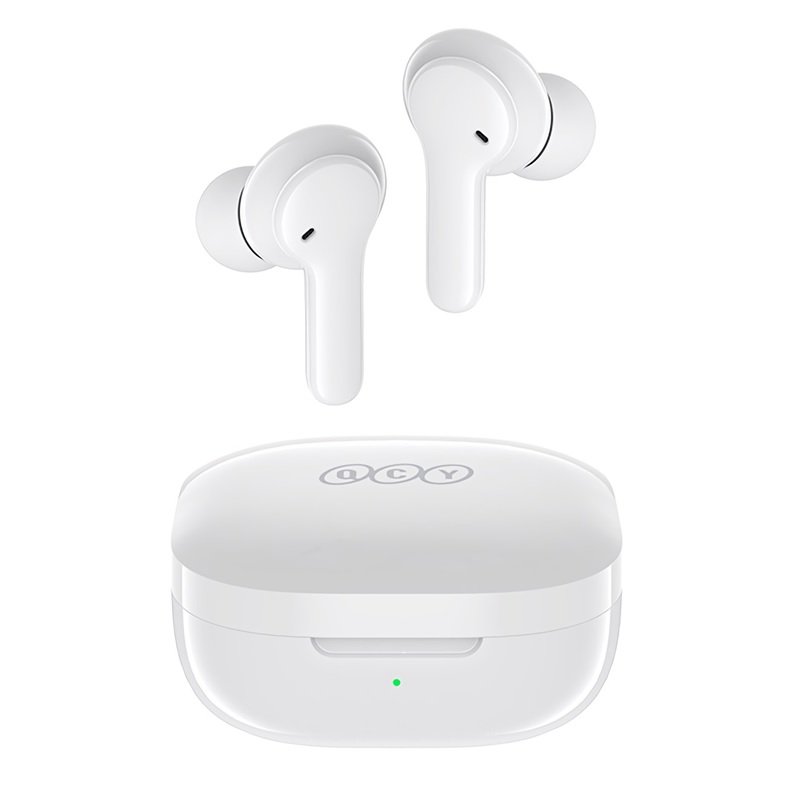QCY T13 TWS Dual Driver 4-mic Ακύρωση Θορύβου. Ασύρματα, Γρήγορη Φόρτιση, 380mAh, Άσπρα QCY T13 TWS Dual Driver 4-mic Ακύρωση Θορύβου. Ασύρματα, Γρήγορη Φόρτιση, 380mAh, Άσπρα