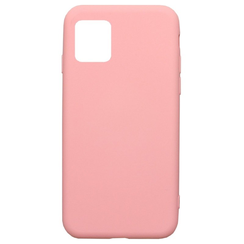 Soft Color Case flexible gel case for iPhone 12 mini Pink