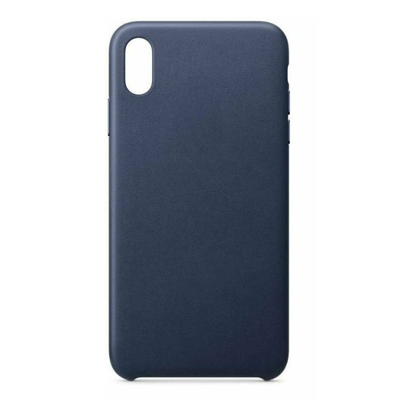 ECO Leather case cover for iPhone 12 mini navy blue