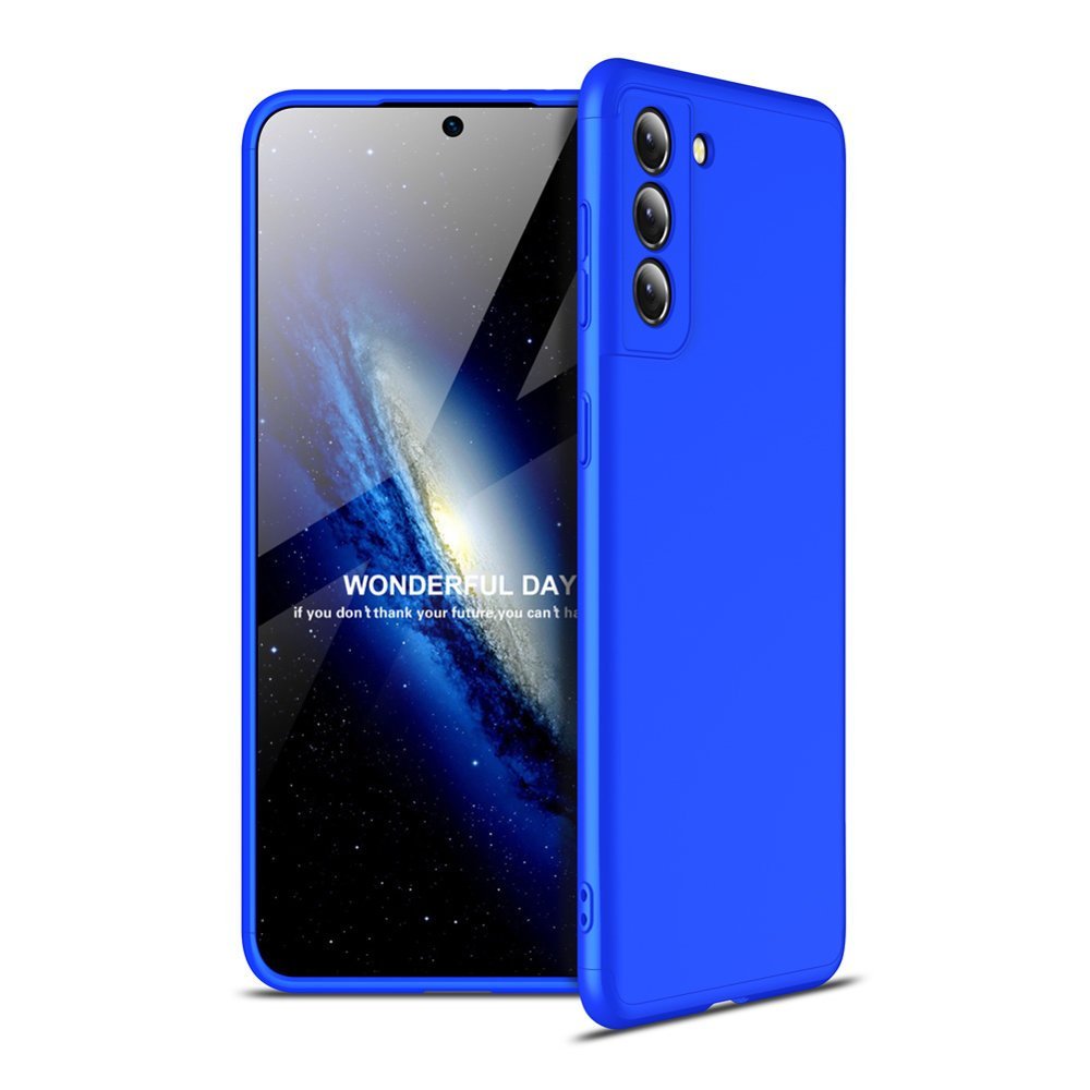 GKK 360 Protection Case Front and Back Case Full Body Cover Samsung Galaxy S21+ 5G (S21 Plus 5G) blue GKK 360 Protection Case Front and Back Case Full Body Cover Samsung Galaxy S21+ 5G (S21 Plus 5G) blue