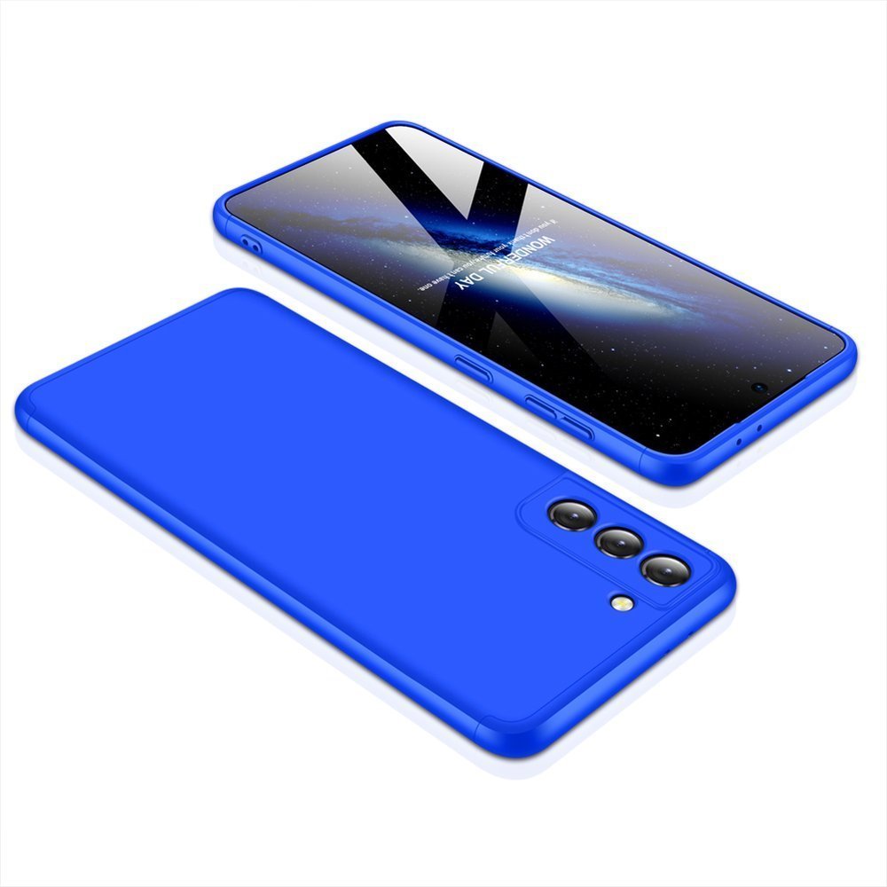 GKK 360 Protection Case Front and Back Case Full Body Cover Samsung Galaxy S21+ 5G (S21 Plus 5G) blue GKK 360 Protection Case Front and Back Case Full Body Cover Samsung Galaxy S21+ 5G (S21 Plus 5G) blue
