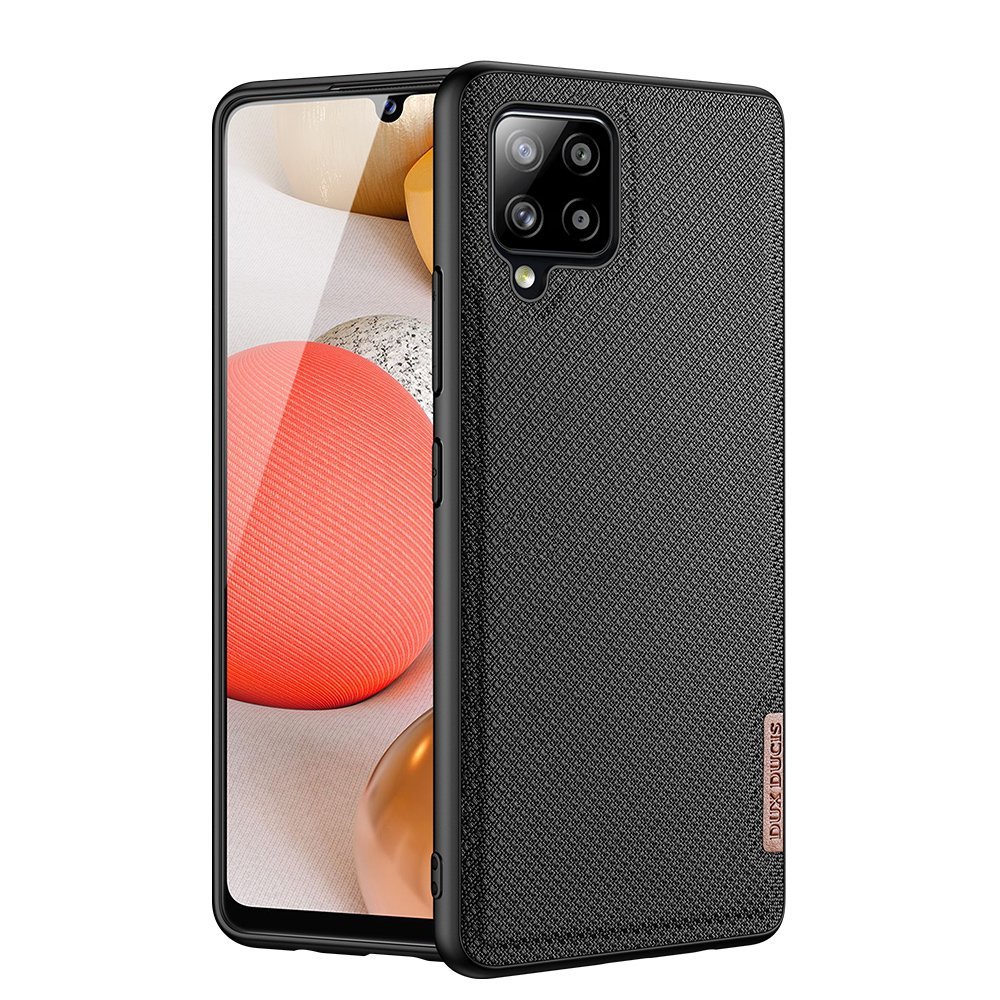 Dux Ducis Fino case covered with nylon material for Samsung Galaxy A42 5G black Dux Ducis Fino case covered with nylon material for Samsung Galaxy A42 5G black