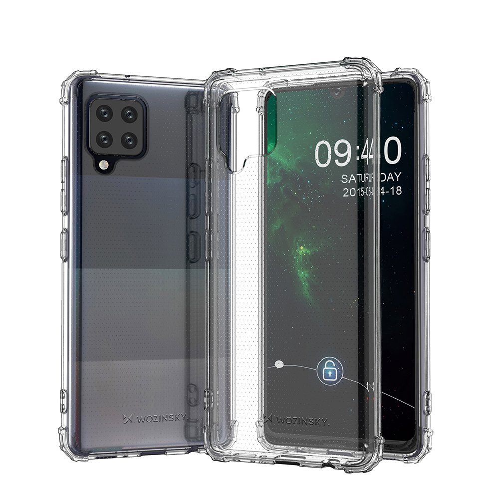 Wozinsky Anti Shock durable case with Military Grade Protection for Samsung Galaxy A42 5G transparent Wozinsky Anti Shock durable case with Military Grade Protection for Samsung Galaxy A42 5G transparent