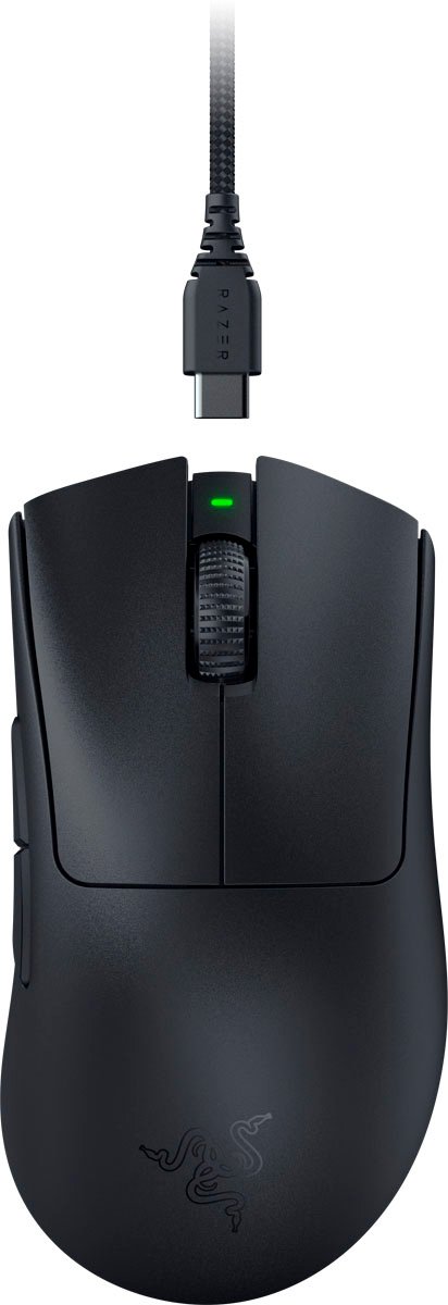 Razer DEATHADDER V3 PRO BLACK - 64g Wireless Gaming Mouse - Ergonomic - 90 Hours Battery - 30K DPI - Image 3