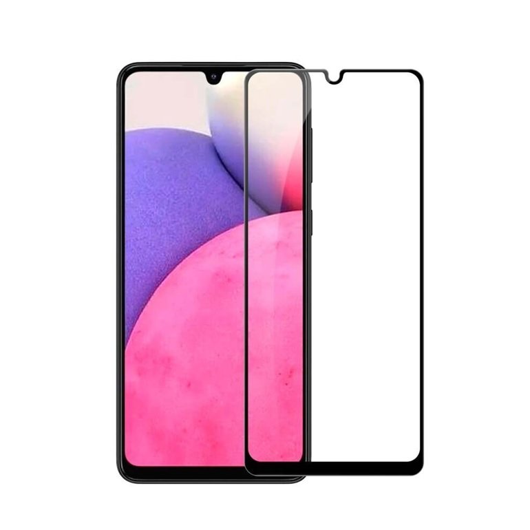 5D Full Screen Tempered Glass Screen Protector for Samsung Galaxy A40 Black