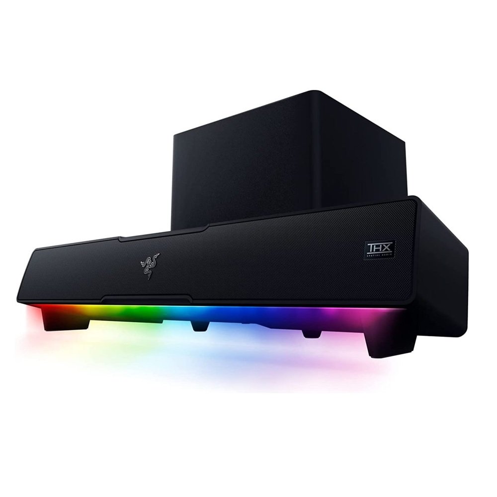 Razer LEVIATHAN V2 – RGB Gaming Sound Bar – THX Spatial 7.1 Audio Razer LEVIATHAN V2 – RGB Gaming Sound Bar – THX Spatial 7.1 Audio