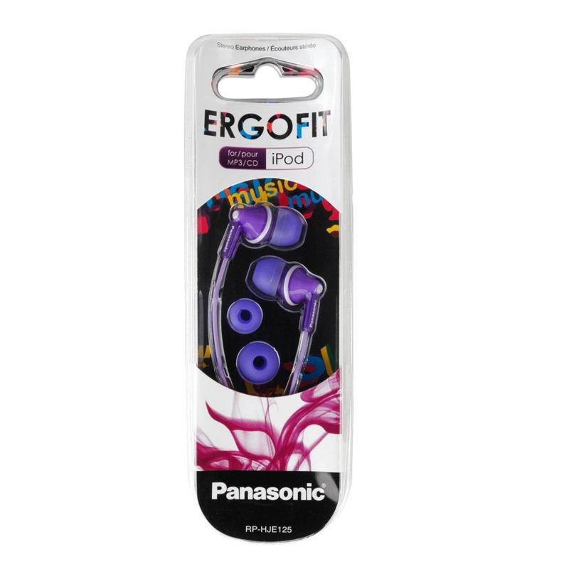 Panasonic Ergofit HJE125 RPHJE125EV Ακουστικά Handsfree Μώβ