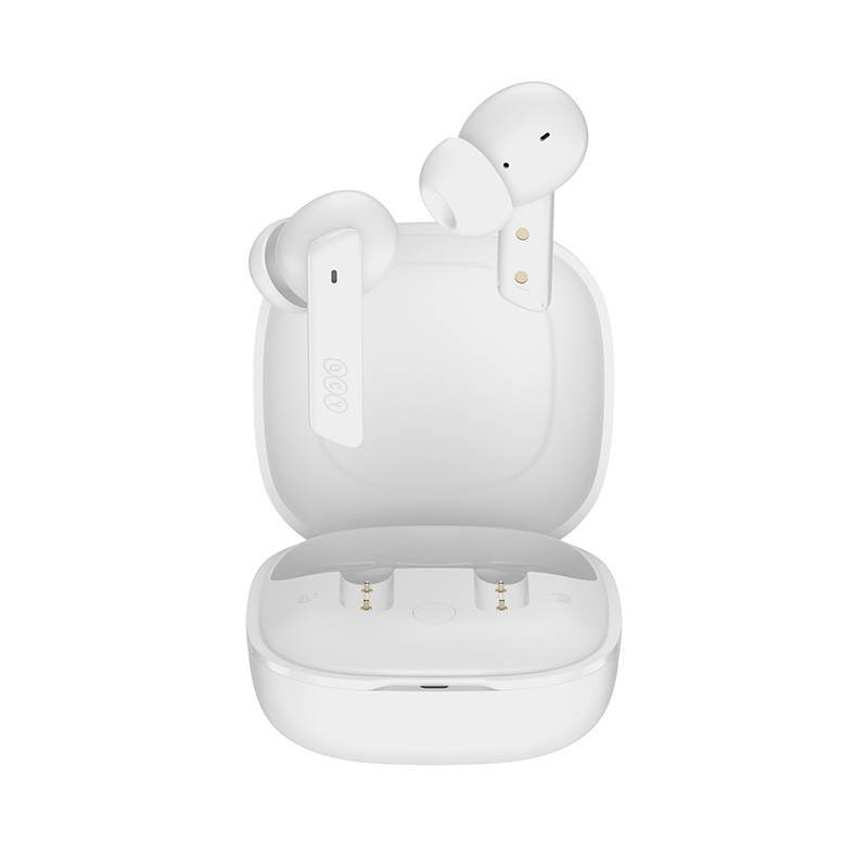 QCY HT05 Melobuds ANC TWS WHITE Dual Driver 6-mic noise cancel. True Wireless Earbuds – 10mm drivers QCY HT05 Melobuds ANC TWS WHITE Dual Driver 6-mic noise cancel. True Wireless Earbuds – 10mm drivers