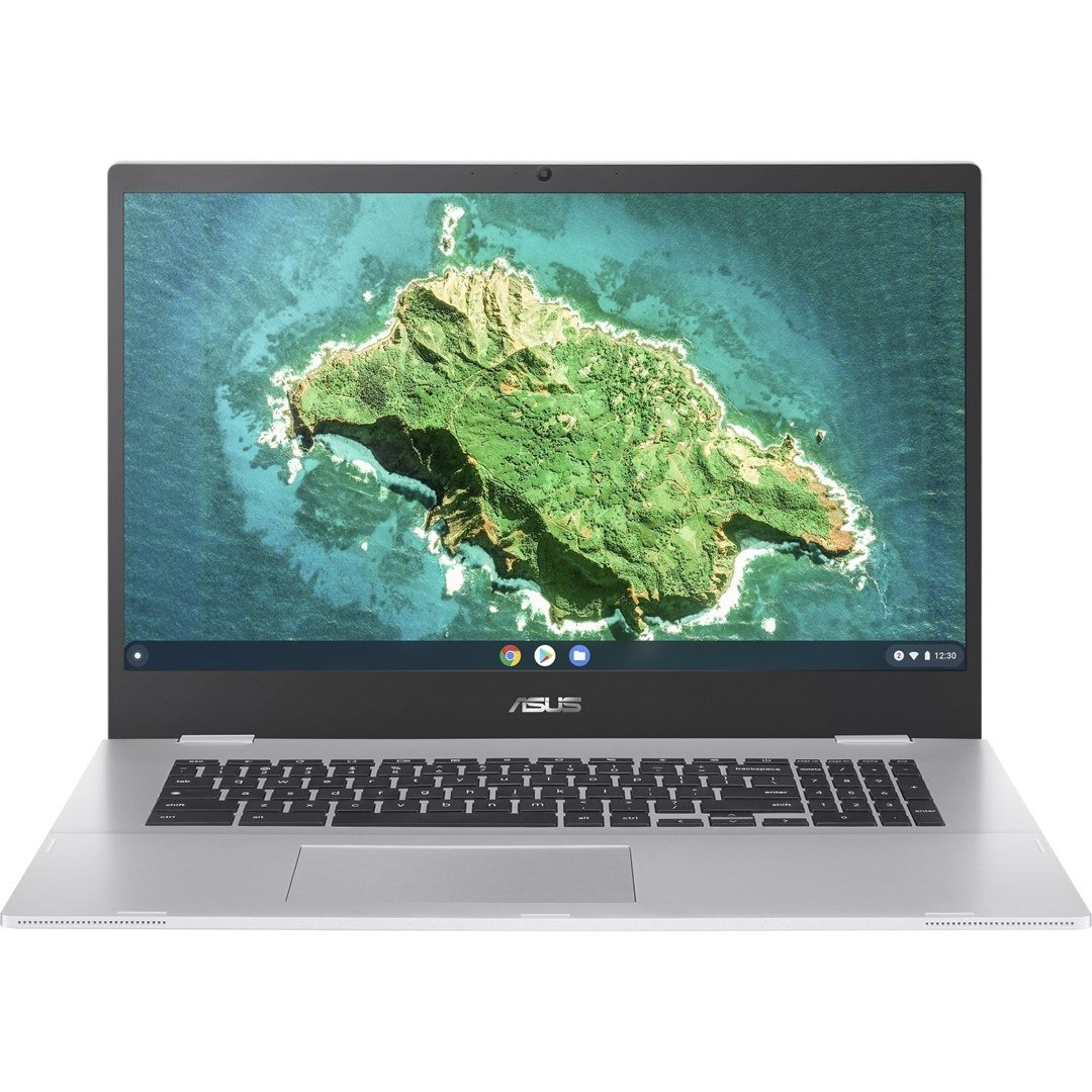 ASUS Chromebook CX1700CKA-WS44F notebook N4500 43.9 cm (17.3") Full HD Intel® Celeron® N 4 GB LPDDR4x-SDRAM 64 GB eMMC Wi-Fi 6 (802.11ax) ChromeOS Silver