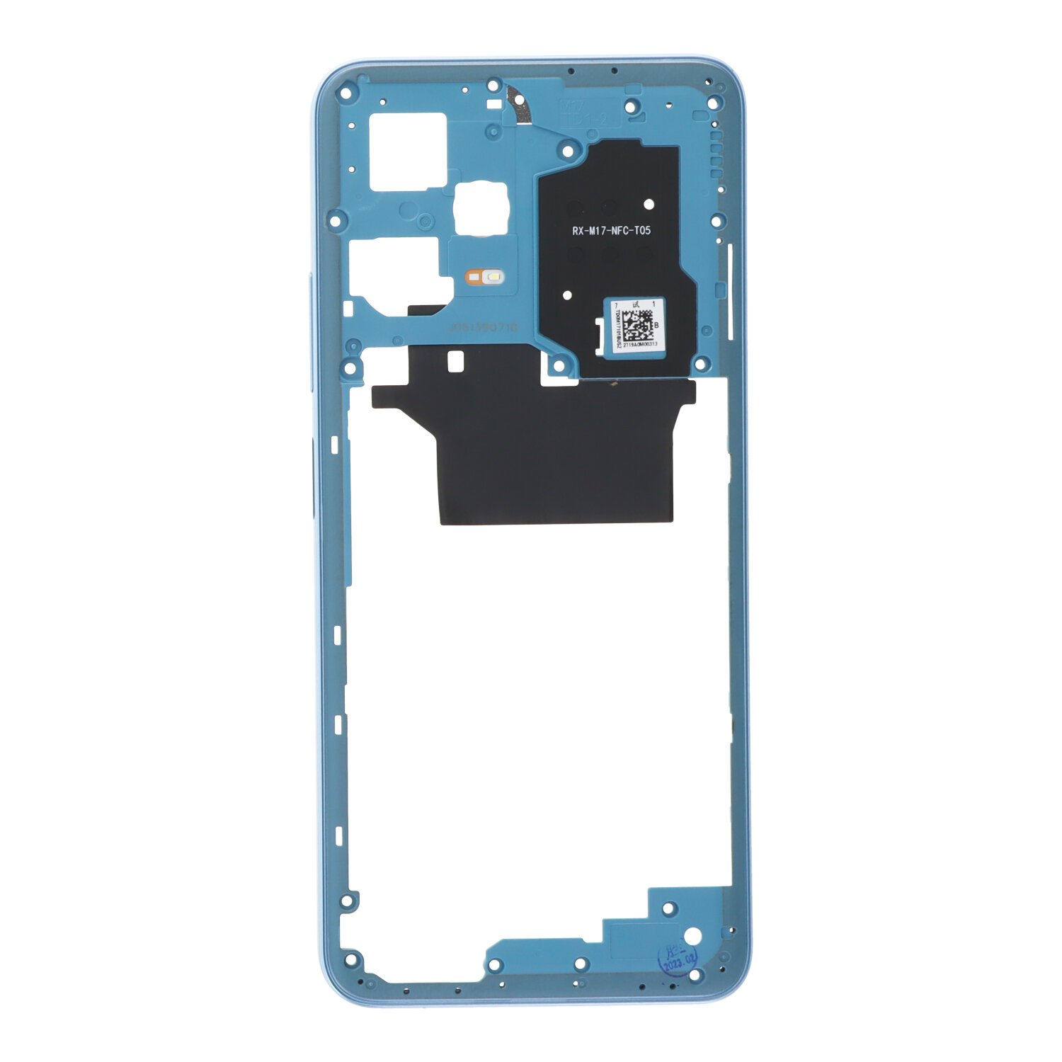 Middle Frame for Xiaomi Poco X5 Blue