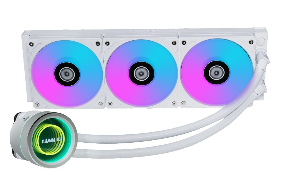 Lian Li Galahad II Trinity 360 White – AIO GPU Liquid Cooler with ARGB Fans Lian Li Galahad II Trinity 360 White – AIO GPU Liquid Cooler with ARGB Fans