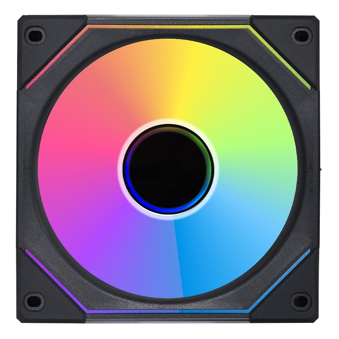 Lian Li UNI FAN INFINITY SL-INF 120 Reverse Blade Black – aRGB PWM Case Fan (1pcs) no controller Lian Li UNI FAN INFINITY SL-INF 120 Reverse Blade Black – aRGB PWM Case Fan (1pcs) no controller