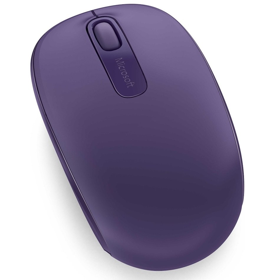 Microsoft Wireless Mobile 1850 Mouse rf Wireless+usb Ambidextrous Purple