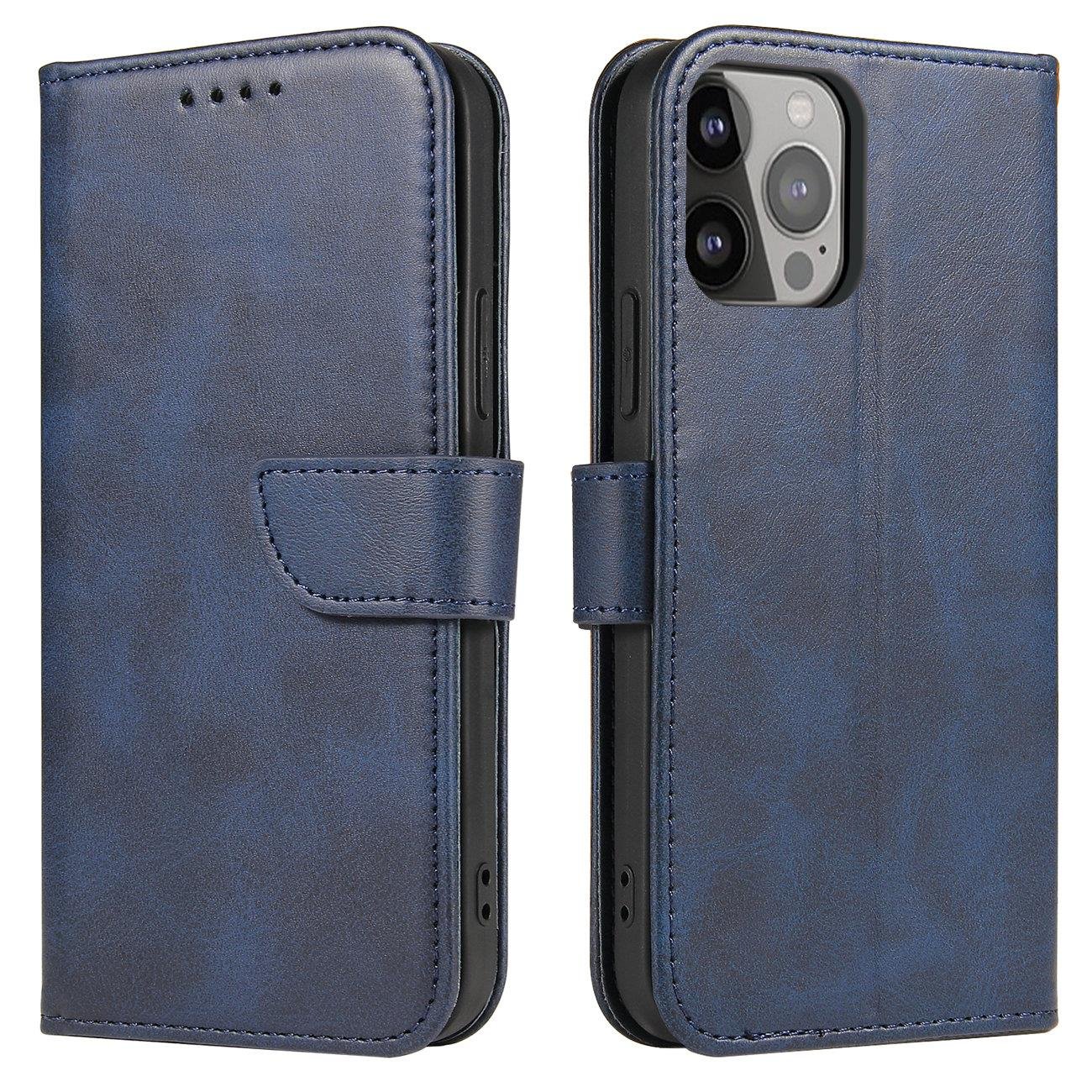 Magnet Case case for iPhone 14 Pro Max flip cover wallet stand blue Magnet Case case for iPhone 14 Pro Max flip cover wallet stand blue