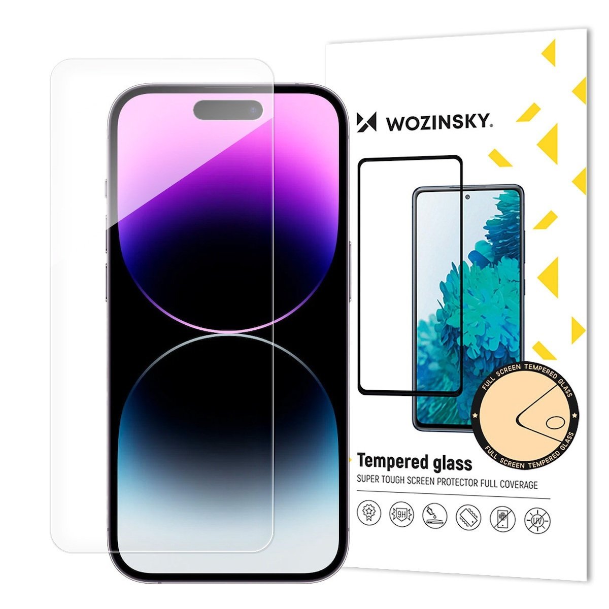 Tempered glass for iPhone 15 Plus Wozinsky Tempered Glass Tempered glass for iPhone 15 Plus Wozinsky Tempered Glass