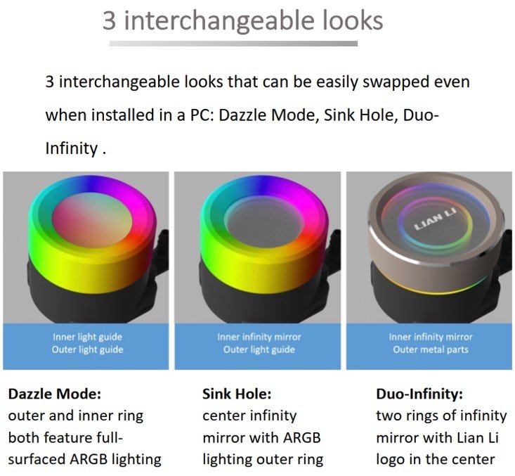 Lian Li Galahad II Trinity 360 Black – AIO GPU Liquid Cooler with ARGB Fans Lian Li Galahad II Trinity 360 Black – AIO GPU Liquid Cooler with ARGB Fans